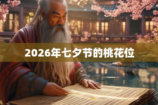 2026年七夕节的桃花位