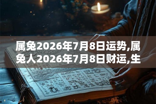 属兔2026年7月8日运势,属兔人2026年7月8日财运,生肖兔2026年7月8日运势