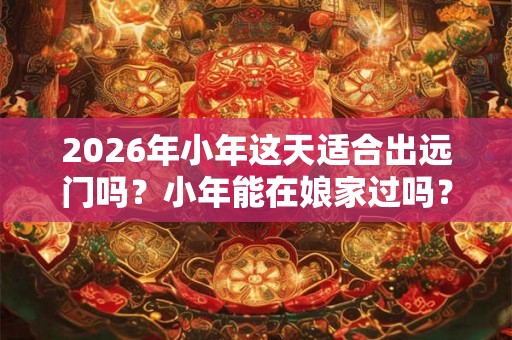 2026年小年这天适合出远门吗？小年能在娘家过吗？