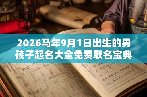 2026马年9月1日出生的男孩子起名大全免费取名宝典