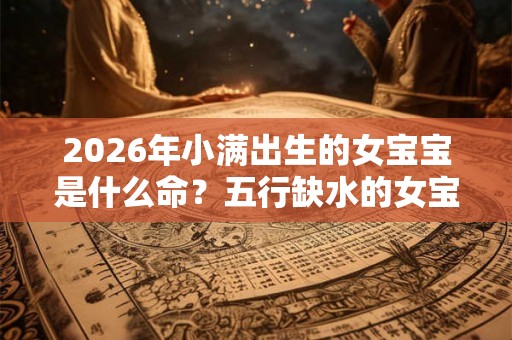 2026年小满出生的女宝宝是什么命？五行缺水的女宝宝起什么名字好？