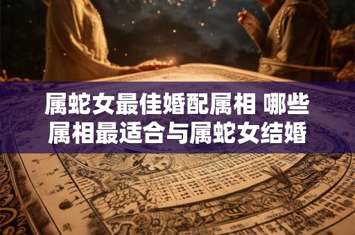 属蛇女最佳婚配属相 哪些属相最适合与属蛇女结婚