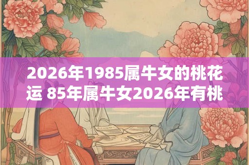 2026年1985属牛女的桃花运 85年属牛女2026年有桃花运吗
