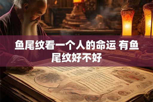 鱼尾纹看一个人的命运 有鱼尾纹好不好