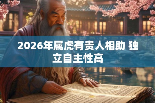 2026年属虎有贵人相助 独立自主性高 2026年属虎有贵人相助 独立自主性高