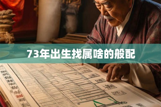 73年出生找属啥的般配