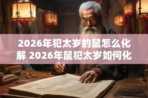 2026年犯太岁的鼠怎么化解 2026年鼠犯太岁如何化解 2026年犯太岁的鼠怎么化解 2026年鼠犯太岁如何化解