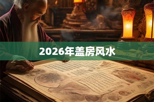 2026年盖房风水