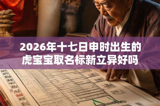 2026年十七日申时出生的虎宝宝取名标新立异好吗 2026年十七日申时出生的虎宝宝取名标新立异好吗