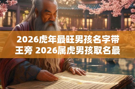 2026虎年最旺男孩名字带王旁 2026属虎男孩取名最佳字