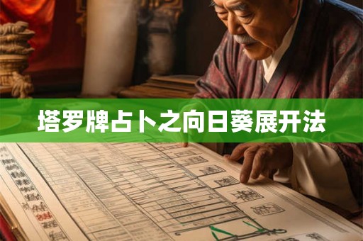 塔罗牌占卜之向日葵展开法