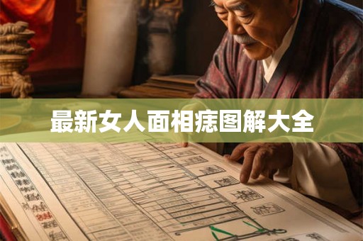 最新女人面相痣图解大全