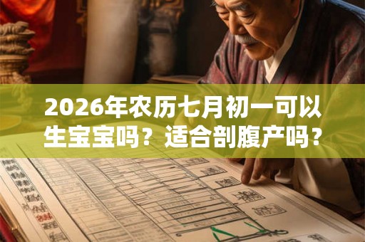 2026年农历七月初一可以生宝宝吗？适合剖腹产吗？