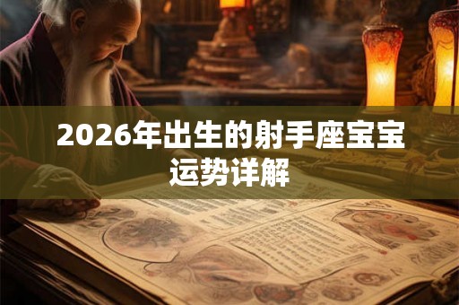 2026年出生的射手座宝宝运势详解 2026年出生的射手座宝宝运势详解