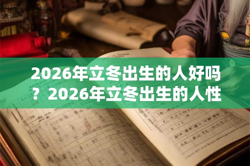 2026年立冬出生的人好吗？2026年立冬出生的人性格如何？