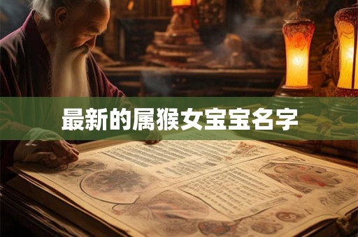 最新的属猴女宝宝名字