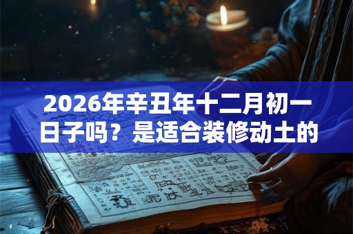 2026年辛丑年十二月初一日子吗？是适合装修动土的吉日吗？