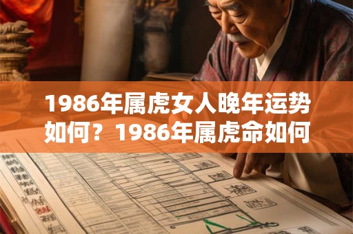 1986年属虎女人晚年运势如何？1986年属虎命如何？