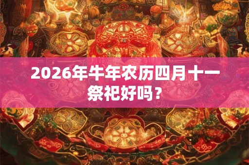 2026年牛年农历四月十一祭祀好吗？
