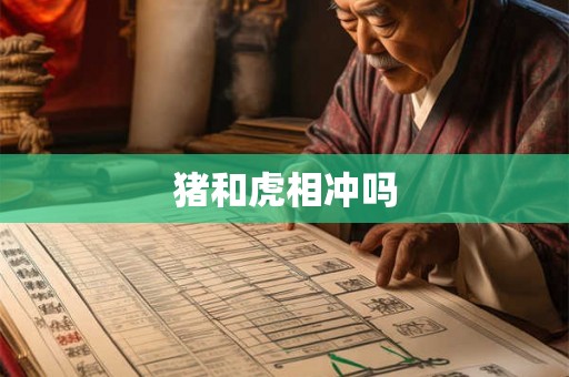 猪和虎相冲吗