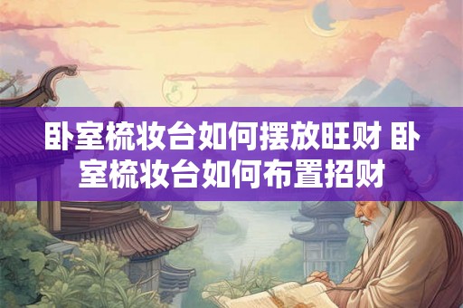 卧室梳妆台如何摆放旺财 卧室梳妆台如何布置招财 卧室梳妆台如何摆放旺财 卧室梳妆台如何布置招财