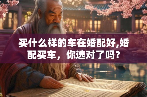 买什么样的车在婚配好,婚配买车,你选对了吗? 买什么样的车在婚配好,婚配买车,你选对了吗?