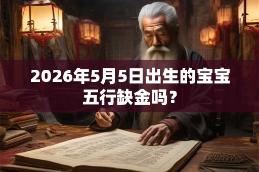 2026年5月5日出生的宝宝五行缺金吗? 2026年5月5日出生的宝宝五行缺金吗?