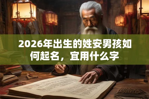 2026年出生的姓安男孩如何起名，宜用什么字