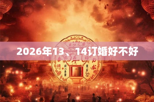 2026年13、14订婚好不好 2026年13、14订婚好不好