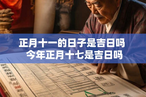 正月十一的日子是吉日吗 今年正月十七是吉日吗 正月十一的日子是吉日吗 今年正月十七是吉日吗