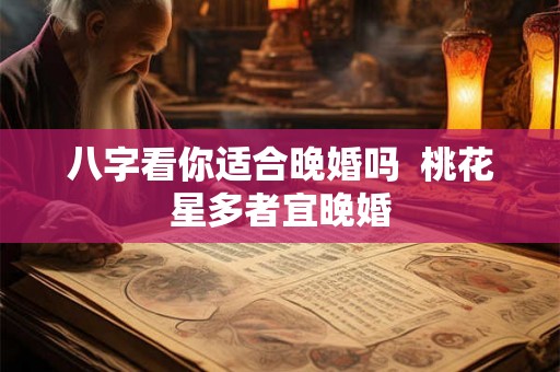 八字看你适合晚婚吗 桃花星多者宜晚婚 八字看你适合晚婚吗 桃花星多者宜晚婚