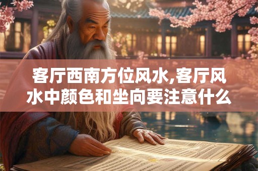 客厅西南方位风水,客厅风水中颜色和坐向要注意什么 客厅西南方位风水,客厅风水中颜色和坐向要注意什么