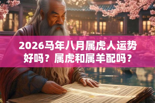 2026马年八月属虎人运势好吗？属虎和属羊配吗？