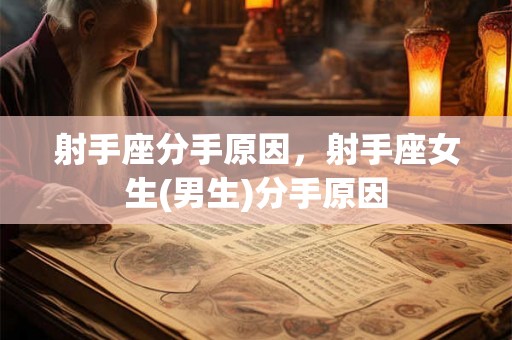 射手座分手原因,射手座女生(男生)分手原因 射手座分手原因,射手座女生(男生)分手原因