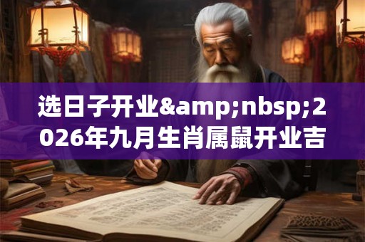 选日子开业&nbsp;2026年九月生肖属鼠开业吉日有哪些