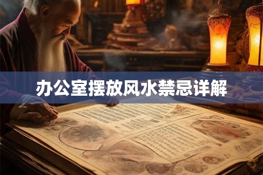 办公室摆放风水禁忌详解