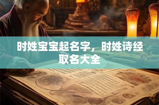 时姓宝宝起名字，时姓诗经取名大全