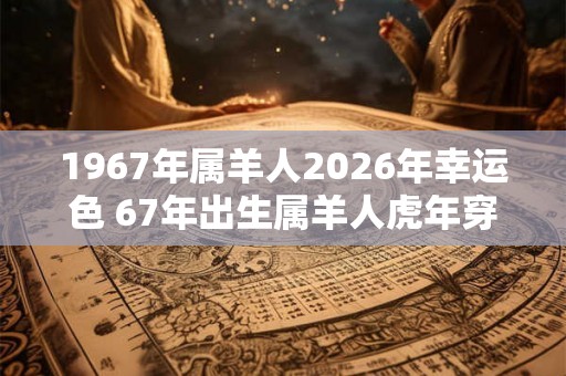 1967年属羊人2026年幸运色 67年出生属羊人虎年穿什么颜色衣服好