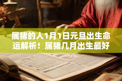 属猪的人1月1日元旦出生命运解析!属猪几月出生最好? 属猪的人1月1日元旦出生命运解析!属猪几月出生最好?