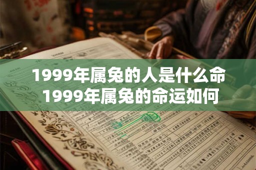 1999年属兔的人是什么命 1999年属兔的命运如何