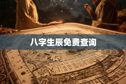八字生辰免费查询 八字生辰免费查询