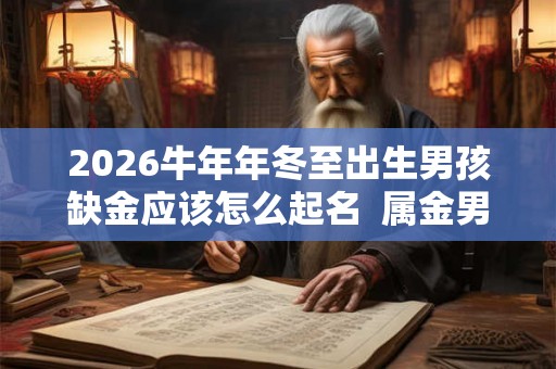 2026牛年年冬至出生男孩缺金应该怎么起名  属金男孩名字推荐