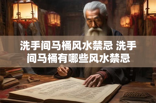 洗手间马桶风水禁忌 洗手间马桶有哪些风水禁忌
