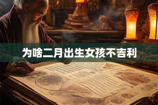 为啥二月出生女孩不吉利 为啥二月出生女孩不吉利