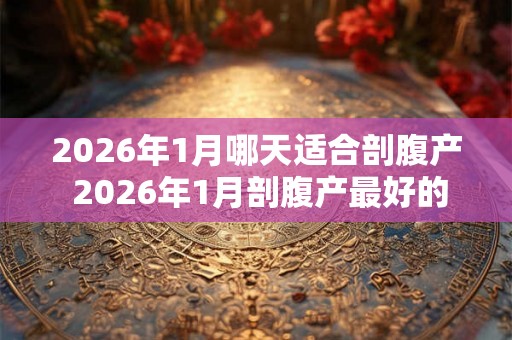 2026年1月哪天适合剖腹产 2026年1月剖腹产最好的日子
