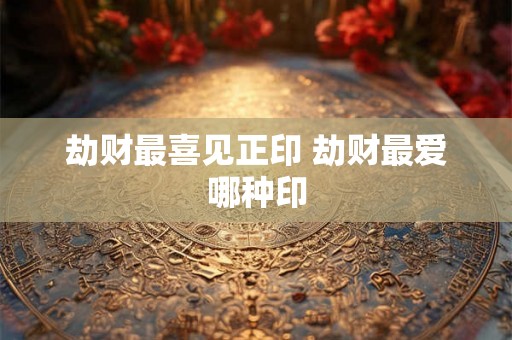 劫财最喜见正印 劫财最爱哪种印 劫财最喜见正印 劫财最爱哪种印