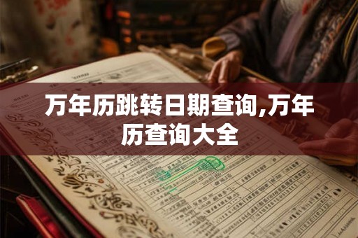 万年历跳转日期查询,万年历查询大全