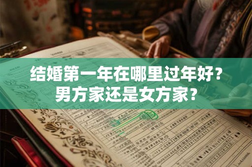 结婚第一年在哪里过年好？男方家还是女方家？
