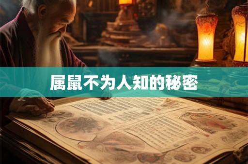属鼠不为人知的秘密