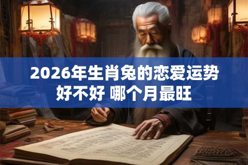 2026年生肖兔的恋爱运势好不好 哪个月最旺